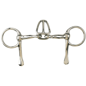 Bocado de Acero Inoxidable de Alta Calidad Tipo French Link para Caballos, con Boquilla Pulida para Equitación y Entrenamiento - Product Image 5