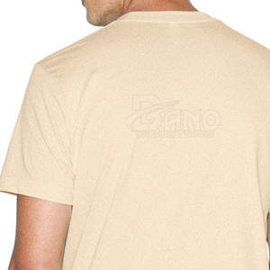 Camiseta de hombre de la mejor calidad Diseño personalizado Tela de punto de fibra de algodón/bambú Más popular - Product Image 6