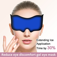 Masque pour les yeux chaud et froid, masque pour les yeux en gel médical, masque pour les yeux en forme de renard, masque pour les yeux en gel réutilisable