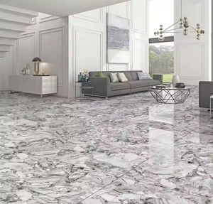 Volga กระเบื้องเซรามิกขัดเงาสีขาวขนาด60x120ซม. กระเบื้องพอร์ซเลน600x1200มม. ทันสมัยสำหรับพื้นห้องน้ำและผนังผลิตในอินเดีย - Product Image 6