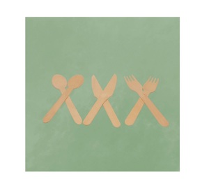 Ensemble de couverts en bois jetables écologiques et durables pour la maison, les cafés et les événements d'entreprise - Origine indienne - Product Image 3