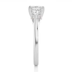 แหวนเพชรคุณภาพเยี่ยม ผลิตจากเพชรเลี้ยงในห้องปฏิบัติการ ทองคำขาว ทองคำชมพู VS1 แหวนเพชรเต็มวง สไตล์คลาสสิก แหวนหมั้นสำหรับผู้หญิง - Product Image 6