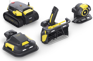 Robot Modular 4 en 1, Quitanieves, Cortacésped y Soplador con Autocarga, Mapeo Multizona con IA y RTK para Navegación - Product Image 6