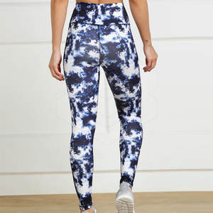 Leggings de Yoga de Alta Calidad con Logotipo Personalizado, Leggings Ajustados Sublimados para Mujer - Product Image 2