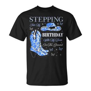 Maglietta promozionale: Entro nel mio compleanno con i miei stivali sulla terra - Edizione limitata - Product Image 1