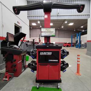 Machine d'alignement de roues Hunter d'occasion, capacité 2 tonnes, plateau tournant 360°, vente en gros usine - Product Image 4