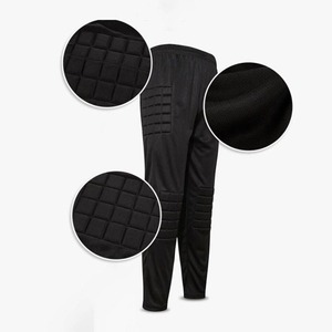 Nuevo uniforme de entrenamiento de fútbol para niñas, Conjunto de camiseta de fútbol de portero, camisa protectora de manga larga con esponja, pantalones, poliéster 100% - Product Image 3