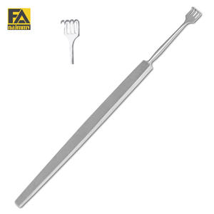 ROLLET (Blair) Retractores manuales de acero inoxidable Hooklet 21cm Sharp Retractor 24,5 cm Sharp Kocher Retractor Logotipo personalizado - Product Image 2