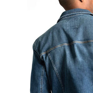 แจ็กเก็ตยีนส์สำหรับผู้ชายโอเวอร์ไซส์วินเทจแจ็กเก็ตเดนิมแนวสตรีทฤดูใบไม้ร่วงฤดูหนาว - Product Image 6