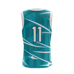 Pas cher Prix Custom Made Design élégant vêtements de sport maillot de basket-ball séchage rapide respirant grande taille 100% coton taille personnalisée - Product Image 5