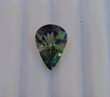 Turmalina verde natural al por mayor, 12x8x4mm, corte de pera, piedras preciosas sueltas para diseñadores de joyería al mejor precio al por mayor - Product Image 3