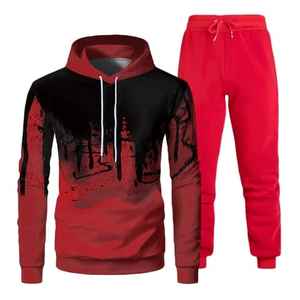 Chándales Deportivos de Invierno para Hombre, Estampados Sólidos Multicolores, Personalizados al por Mayor, Precio Razonable, Chándal Deportivo de Primera Calidad - Product Image 1