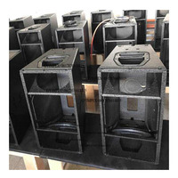Equipo de sonido profesional altavoz de matriz de línea dual de 10 pulgadas Sistema de matriz de línea bidireccional altavoz caja de altavoz de 10 pulgadas