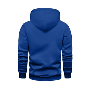 Sweat à capuche à haute élasticité pour hommes, tissu tricoté durable, automne/hiver, poche kangourou, strass, design, 500 g/m² - Product Image 2