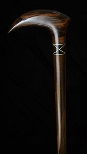 Prix SUPPORT Canne en bois réglable avec nœuds multiples Bâton de marche en bois solide pour les aînés par Standard International - Product Image 3