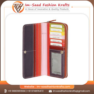 Venta superior Monedero de mujer Comprar al mejor precio del proveedor del fabricante indio Elegante duradero Suministro a granel al por mayor - Product Image 6