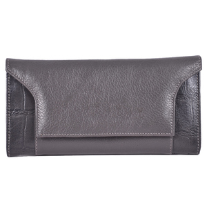 Portefeuille Femme Petit Rfid Dames Compact Bifold Cuir Vintage Porte-Monnaie Avec Fermeture Éclair et Bouton - Product Image 3