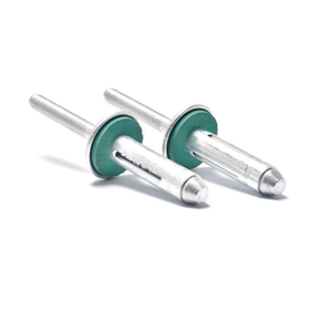 Lanterne étanche à rivets aveugles, taille standard 7/16 pouces 5/16 pouces, en aluminium pliable en trois parties avec caoutchouc - Product Image 1