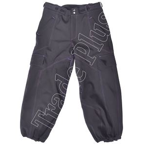 กางเกงเล่นสโนว์บอร์ดสำหรับผู้ชายผู้หญิง, กางเกงกีฬาฤดูหนาวกันลมกันน้ำ100% โพลีเอสเตอร์มีซิปไซส์ใหญ่สำหรับเล่นสกีหิมะ - Product Image 1