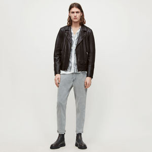 Dernière conception 2026 – Blouson de moto unisexe en soie, col rabattable, manches longues, haute qualité, mode OEM, devant - Product Image 4