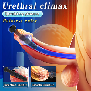 Đồ chơi tình dục nam, nút mở rộng niệu đạo bằng silicon rỗng, bán buôn - Product Image 5