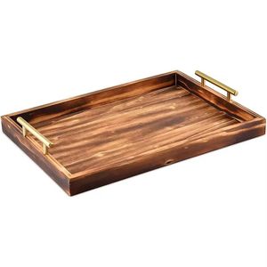 Ensemble de vaisselle de qualité supérieure, assiette en bois carrée, plats de service en bambou, assiettes en bois pour service de traiteur - Product Image 4