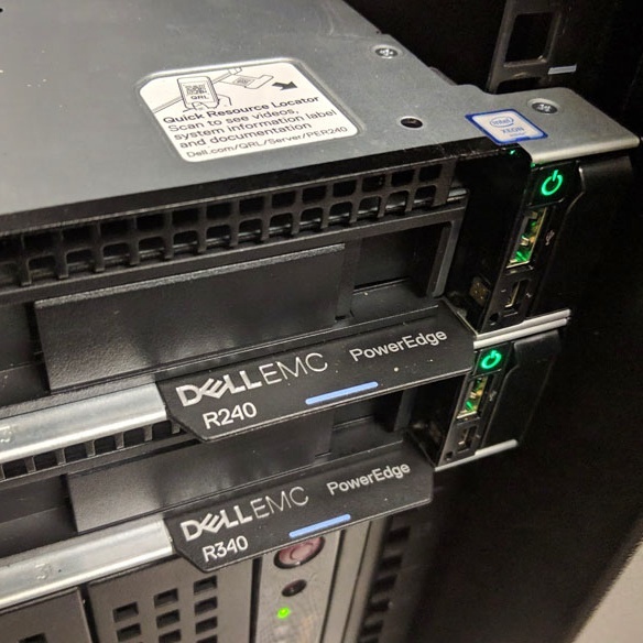 Used  PowerEdge R240 1U Rack Server with Xeon E-2224 3.4GHz Processor in Stock