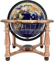 Globe terrestre gonflable décoratif moderne en métal avec topographie et bathymétrie, grand globe terrestre, fourni par l'usine