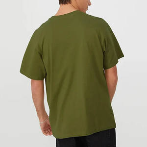 100% coton 180gsm Logo personnalisé Slim Fit T-shirts pour hommes T-shirts vierges de qualité avec prix fabriqué avec de la fibre de bambou - Product Image 6