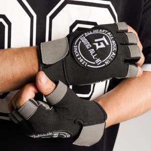 GA Legacy Black Gloves for <b>Weight</b> Lifting Made of Polyester - Product Image 6