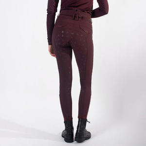 Culottes équestres à la mode vêtements de compétition pantalons taille haute vêtements personnalisés en gros culottes en silicone pour l'équitation - Product Image 6