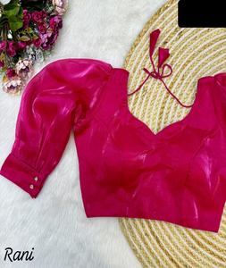 Indian Ethnic Wear Fancy Ready to Wear Silk <b>Blouse</b> for <b>Saree</b> and Lehenga Choli for Wedding and Festival Wear <b>Saree</b> <b>Blouse</b> Set - Product Image 1