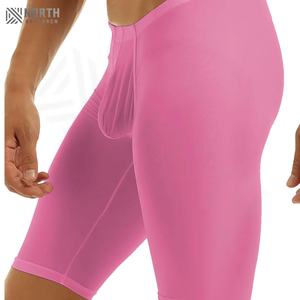 Shorts de compression décontractés pour hommes les plus vendus, séchage rapide, respirants, personnalisés, robustes, motif uni, vente chaude au Pakistan pour hommes - Product Image 2