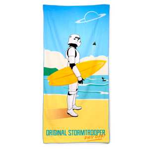 Toalla de Playa de Microfibra Original Stormtrooper, Diseño Personalizado Ecológico para el Día del Surf, Secado Rápido, Técnica de Impresión por Sublimación - Product Image 3