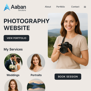 Sitio web de fotografía profesional con desarrollo de galería Agencia Web asequible que ofrece presencia en línea confiable y asequible - Product Image 2