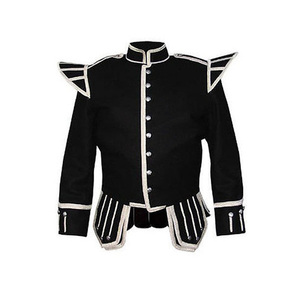 Parade prêt tambour uniformes majeurs avec de grands chapeaux de plumes vestes polies pantalons assortis tambour uniformes majeurs à vendre - Product Image 6