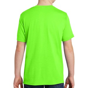 เสื้อยืดคอกลมแขนสั้นดูดซับความชื้นสำหรับวัยรุ่น,สีฟ้าหลวงแท้ทุ่งหญ้า - Product Image 5