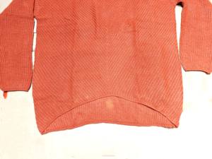 Vente en gros de pulls en laine tricotés personnalisés pour femmes, pull à manches longues et col en V pour l'hiver, design surdimensionné - Product Image 3