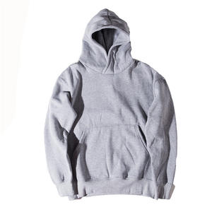 Moda al por mayor en blanco para hombre Streetwear Sudadera con capucha de algodón personalizado grueso pesado sudaderas con capucha para hombre a granel Sudadera con capucha de gran tamaño - Product Image 4