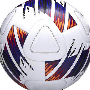 Approvisionnement direct des fabricants de ballons de football personnalisés à rayures blanches - Product Image 6