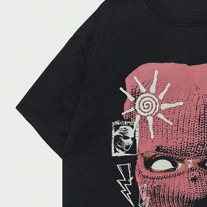 Camiseta Unisex de Manga Corta, Estilo Urbano, 100% Algodón, Personalizable, Ligera, con Opciones de Impresión DTF/DTG, Tendencia Actual - Product Image 4