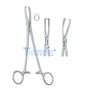 MUSEUX Uterine VULSELLUM Fórceps 9-1/2 "(24,1 cm) mandíbulas rectas de 10mm 2X2 dientes Instrumentos quirúrgicos de ginecología de acero inoxidable - Product Image 3