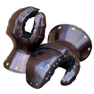 ถุงมือเกราะราชาดำยุคกลาง, ถุงมืออัศวิน18เกจของขวัญวันฮาโลวีน - Product Image 1