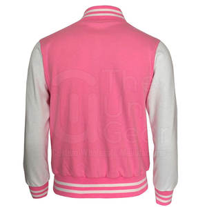 Chaqueta universitaria Letterman con estilo para hombre, chaquetas de invierno al por mayor con cuello levantado y precio bajo de béisbol universitario - Product Image 6