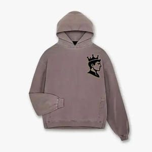 Chándal de mujer 100% algodón polar estampado personalizado chándal pulóver estilo última moda Chándal para hombres - Product Image 3