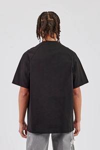 T-shirt 100% coton de qualité supérieure pour hommes T-shirt ample de haute qualité personnalisé DTG imprimé logo lourd 300GSM pour hommes - Product Image 4