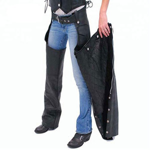 Professional Made Cheap Prices Best Design <b>Leather</b> <b>Chaps</b> / Customized Logo Printing All Sizes <b>Men</b> <b>Leather</b> <b>Chaps</b> - Product Image 3