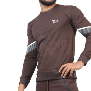 Sudadera de hombre de alta calidad 100% algodón personalizado peso ligero térmico para invierno al por mayor - Product Image 4