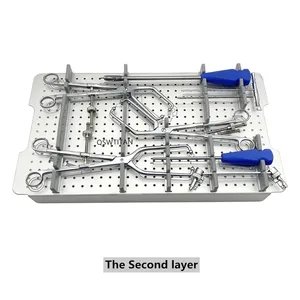 Kit d'instruments chirurgicaux pour plaque de reconstruction pelvienne en acier inoxydable, utilisation manuelle - Product Image 4