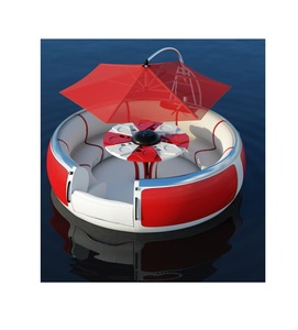Compre BBQ Donut Boat a la venta hoy traiga diversión y sabor a sus aventuras acuáticas con esta parrilla flotante única - Product Image 2
